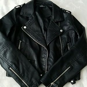 Vegan Leather Jacket